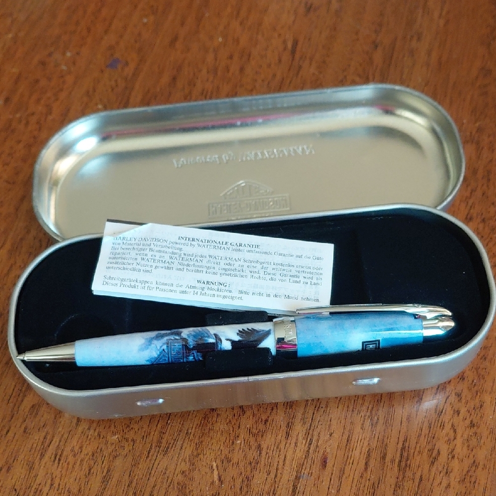 Harley Davidson Collectable Pen NEW WITH CASE